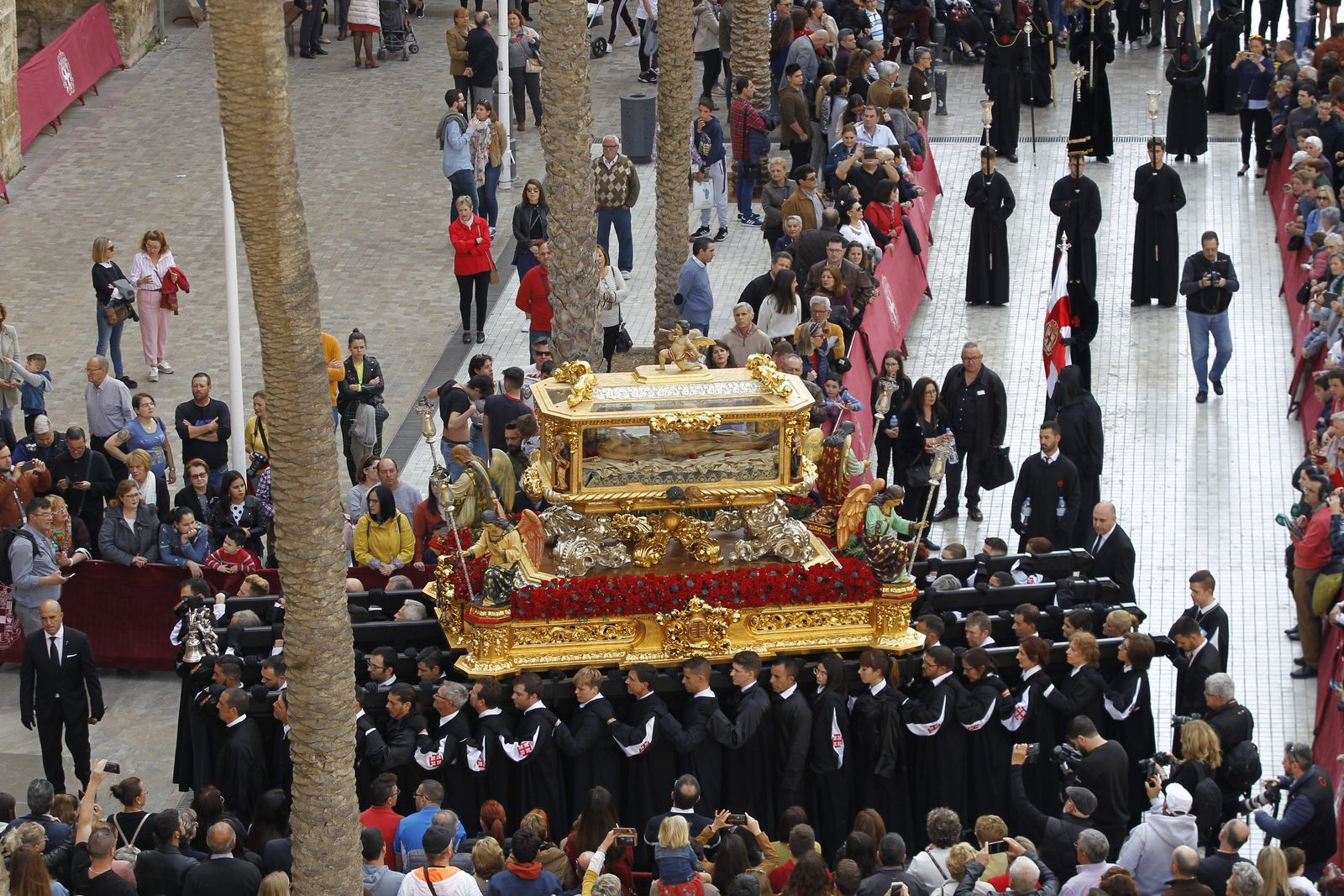 Imágenes de la Procesión del Entierro, Viernes Santo. Semana Santa Almería 2019