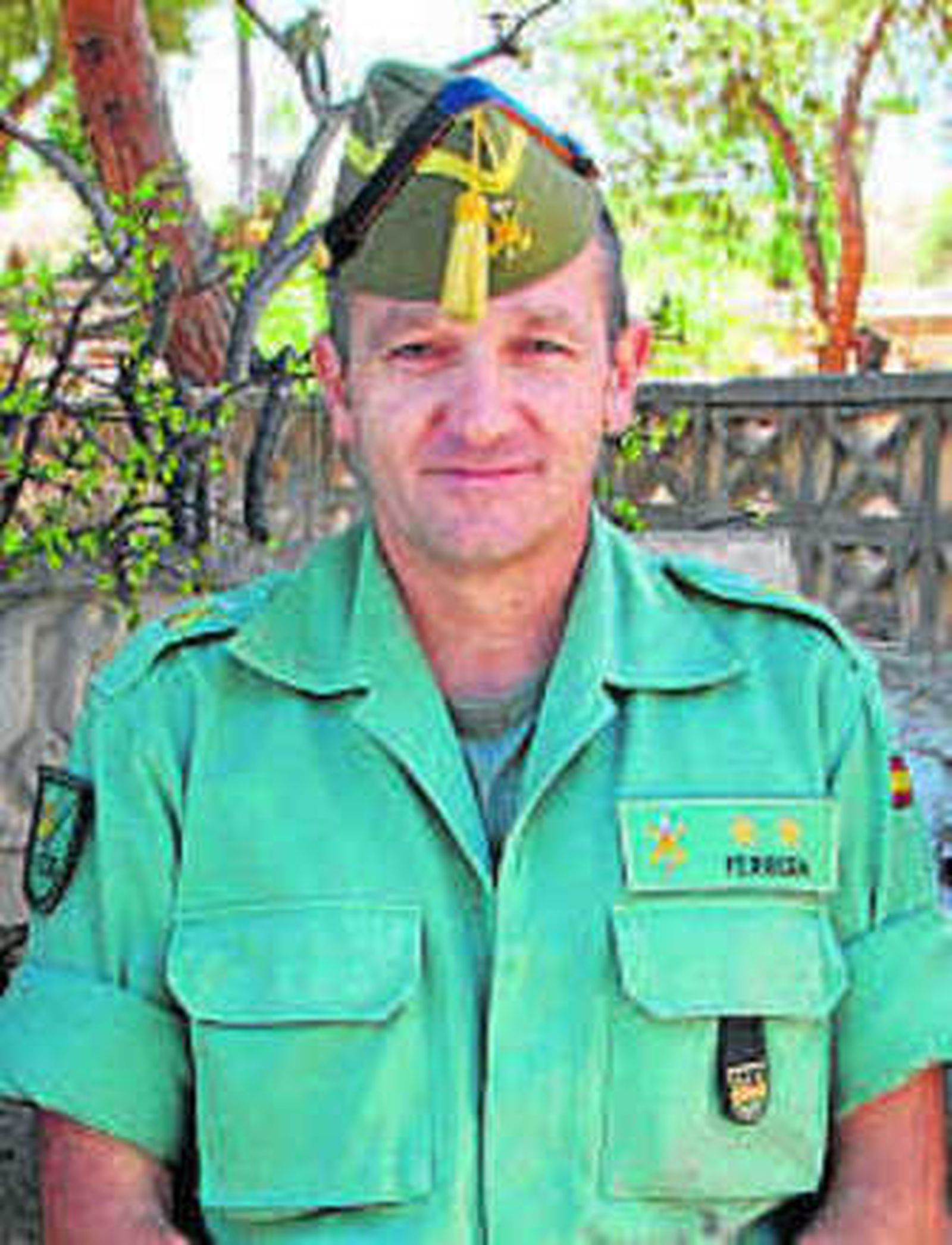 Teniente coronel Ferrera.