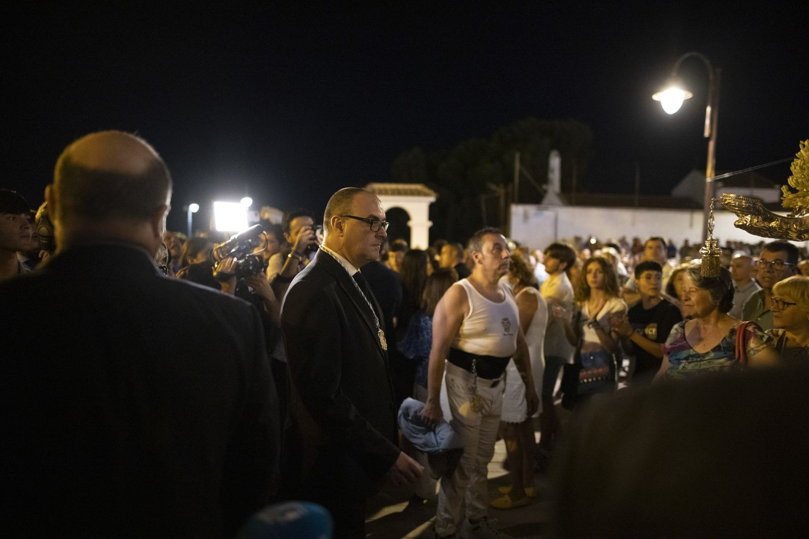 Imágenes de la recogida de la Virgen de la Cinta 2022