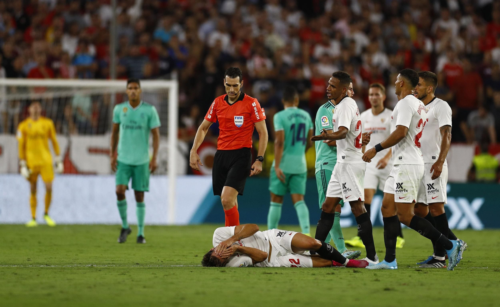 Las imágenes del Sevilla-Real Madrid