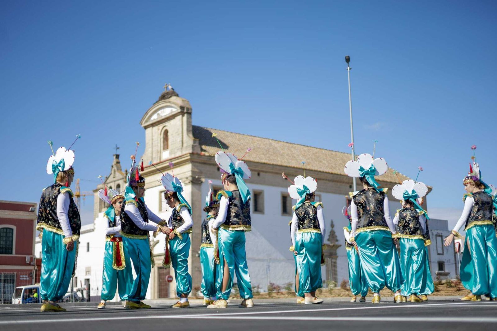 Las imágenes de la cabalgata en el Puerto de Santa María.