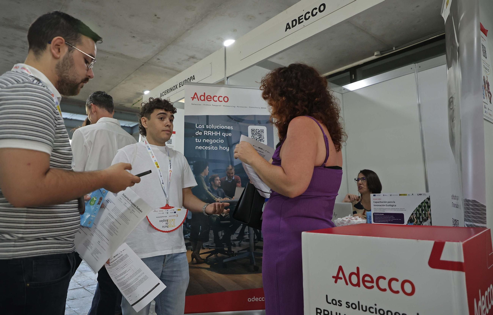 Fotos de la IX Feria de Empleo del Campo de Gibraltar en Algeciras