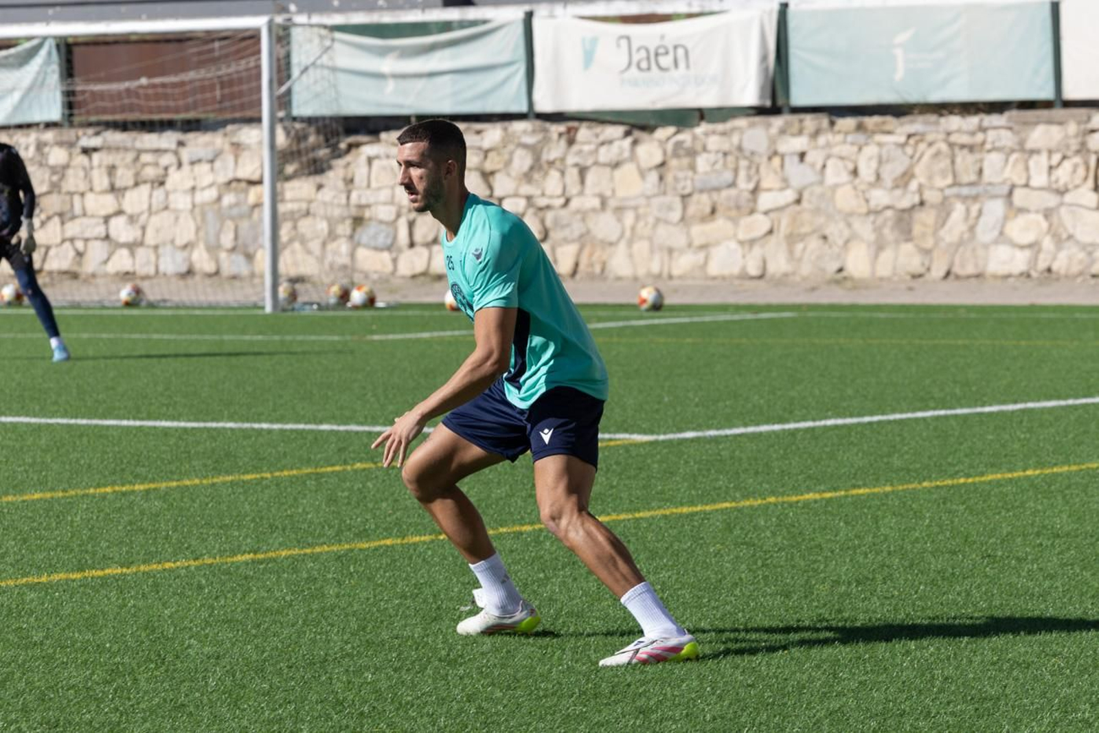 El primer entrenamiento del Real Jaén de la temporada 2025-26