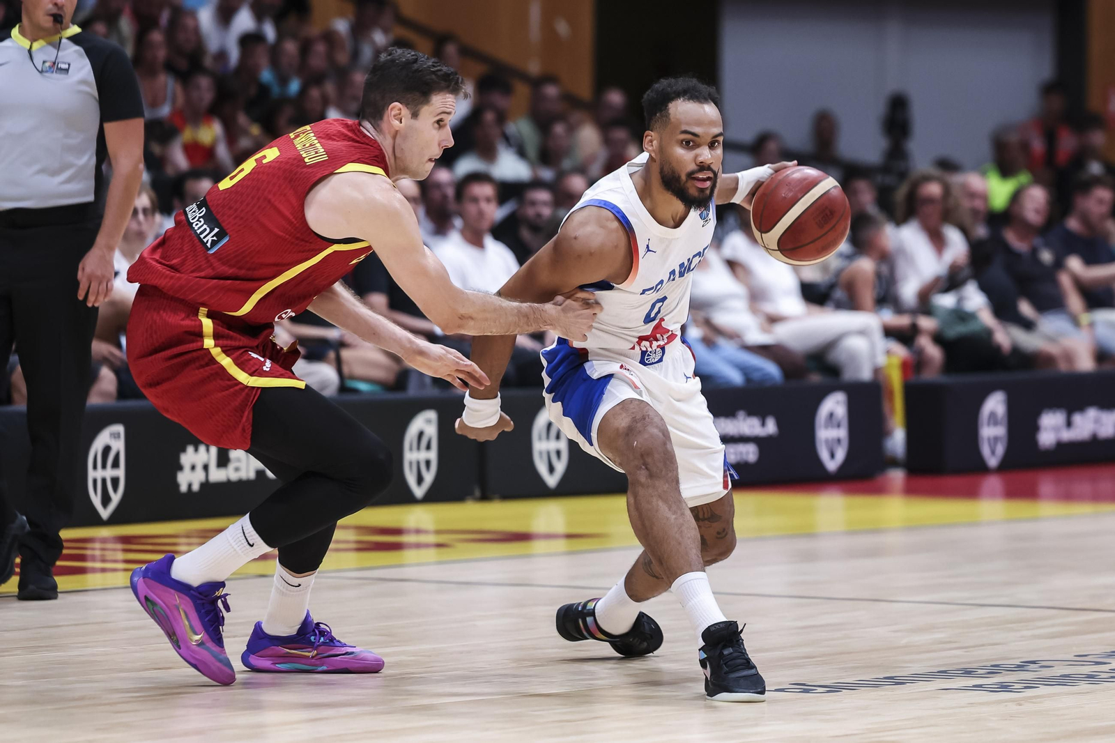 Las fotos del España - Francia de baloncesto