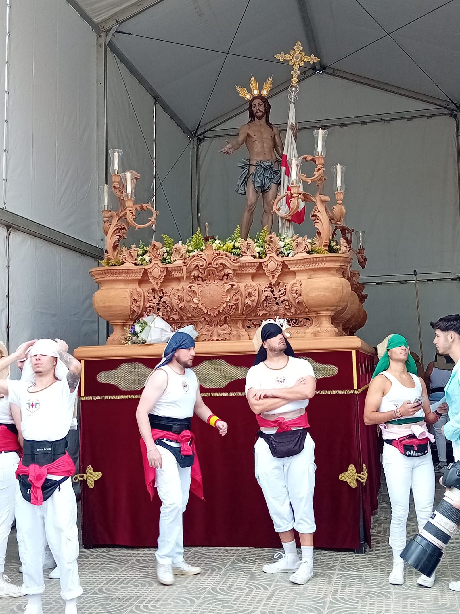 El Resucitado, Señor de la Vida de la Semana Santa 2025 de Almería, en imágenes