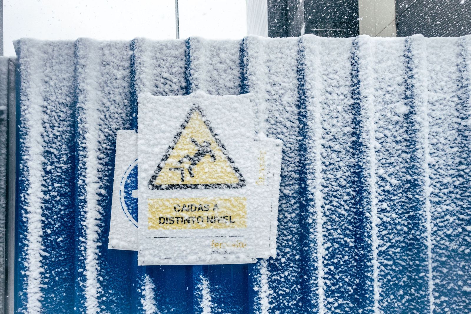 Imágenes de la nevada que ha dejado la borrasca Kristin en Madrid capital