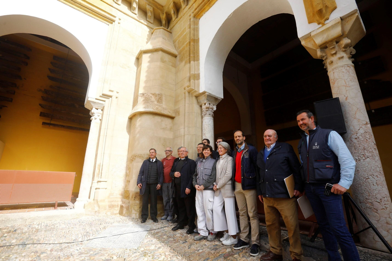 La restauración del machón nororiental de la Mezquita-Catedral, en imágenes