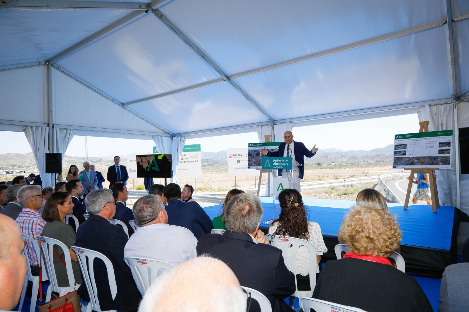 Fotogalería de la inauguración de los últimos tramos de la Autovía del Almanzora