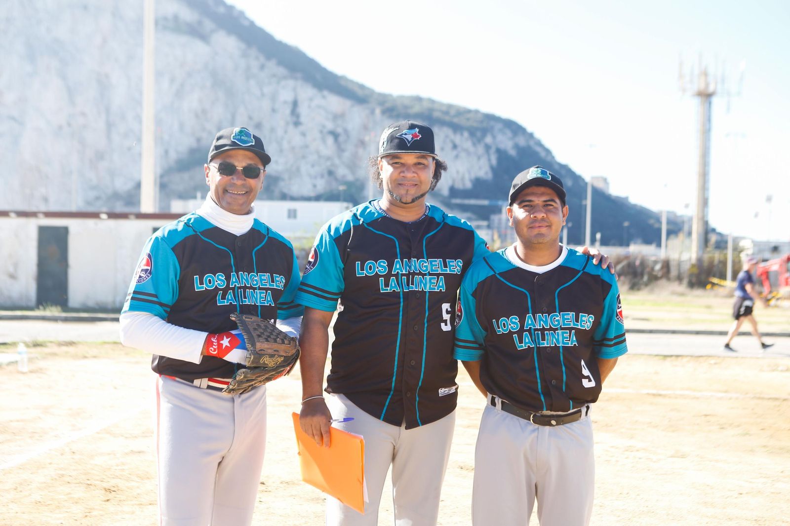 Las fotos del equipo de béisbol Los Ángeles de La Línea