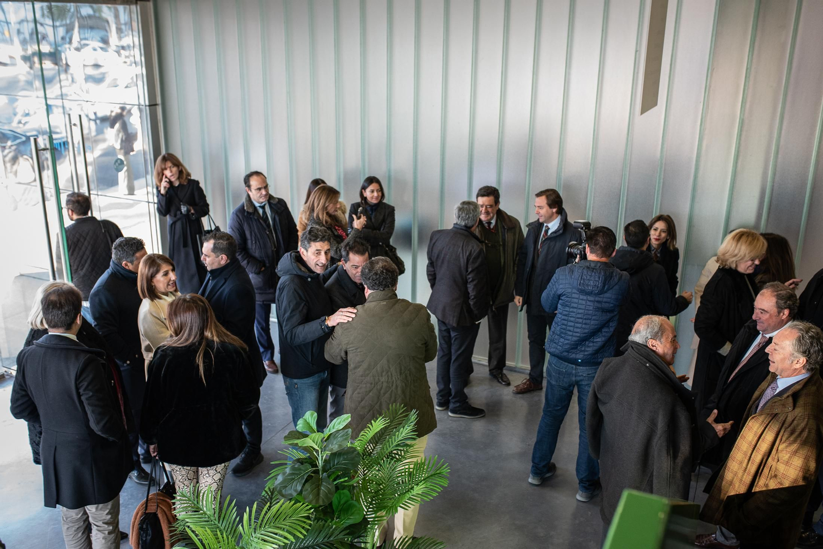 Imágenes de los invitados a la conferencia y desayuno-coloquio con Antonio Sanz en el Foro Joly Andalucía