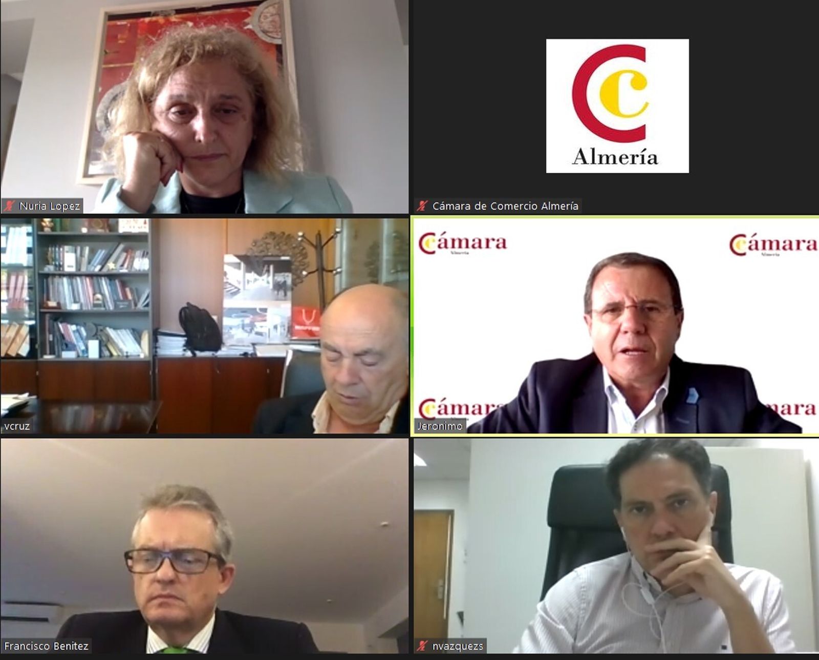 Reunión telemática España - Bangladesh.