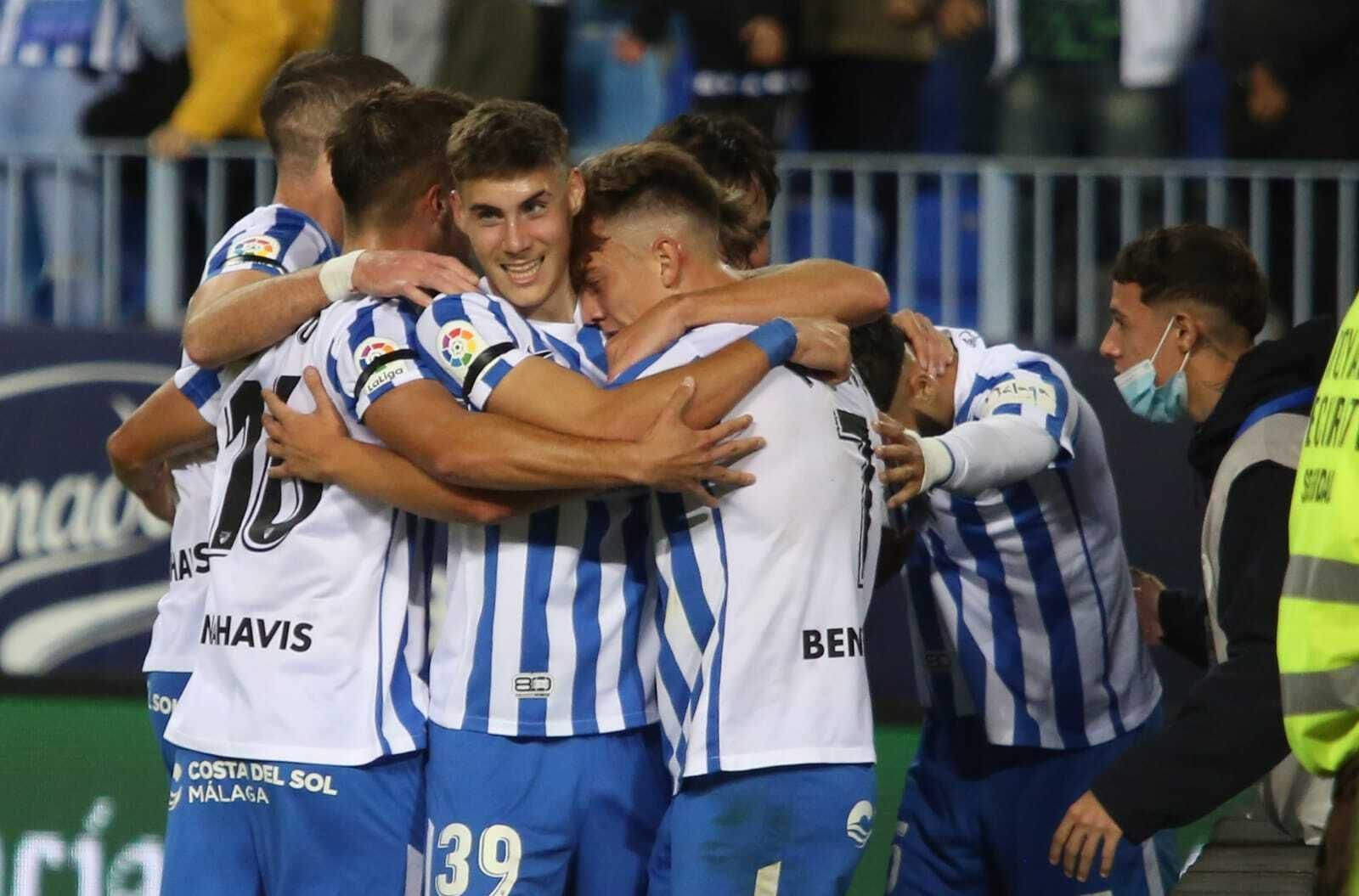 Las fotos del Málaga-Real Sociedad B