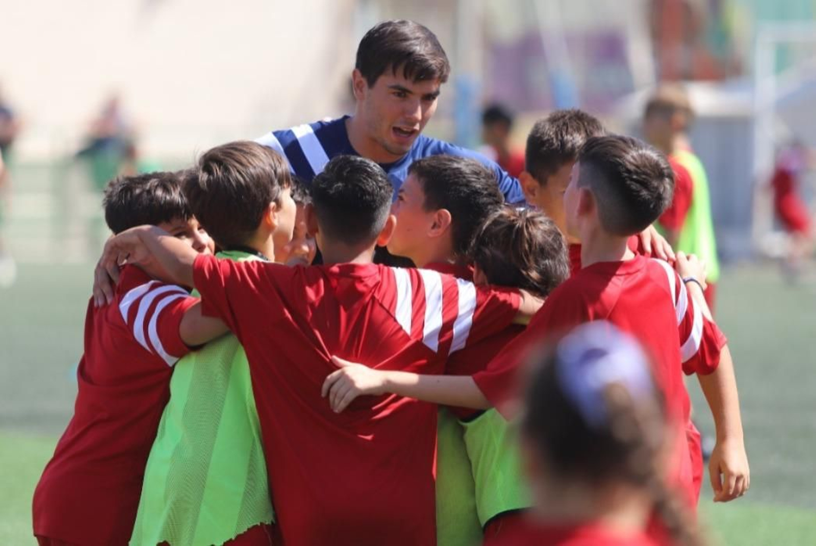 La visita de Brahim a su campus, en fotos