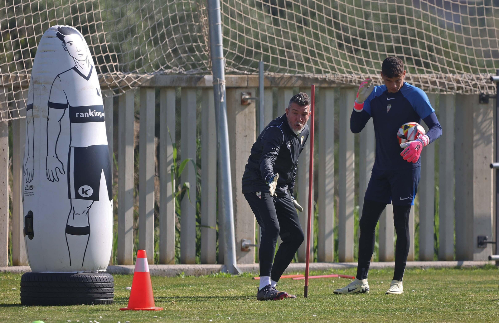 Imágenes del entrenamiento del Algeciras CF