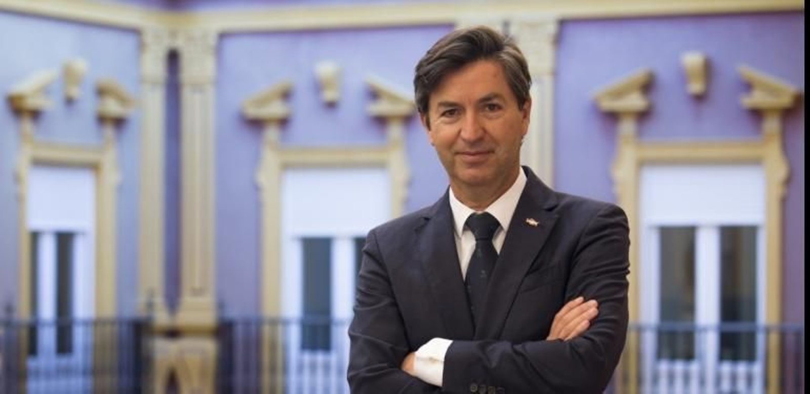 Wenceslao Font, candidato de Vox a la alcaldía de Huelva.
