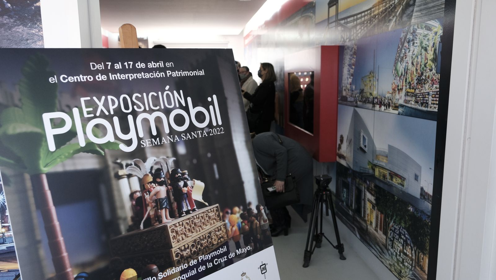 Inauguración de la exposición de playmobil de semana santa de Almería