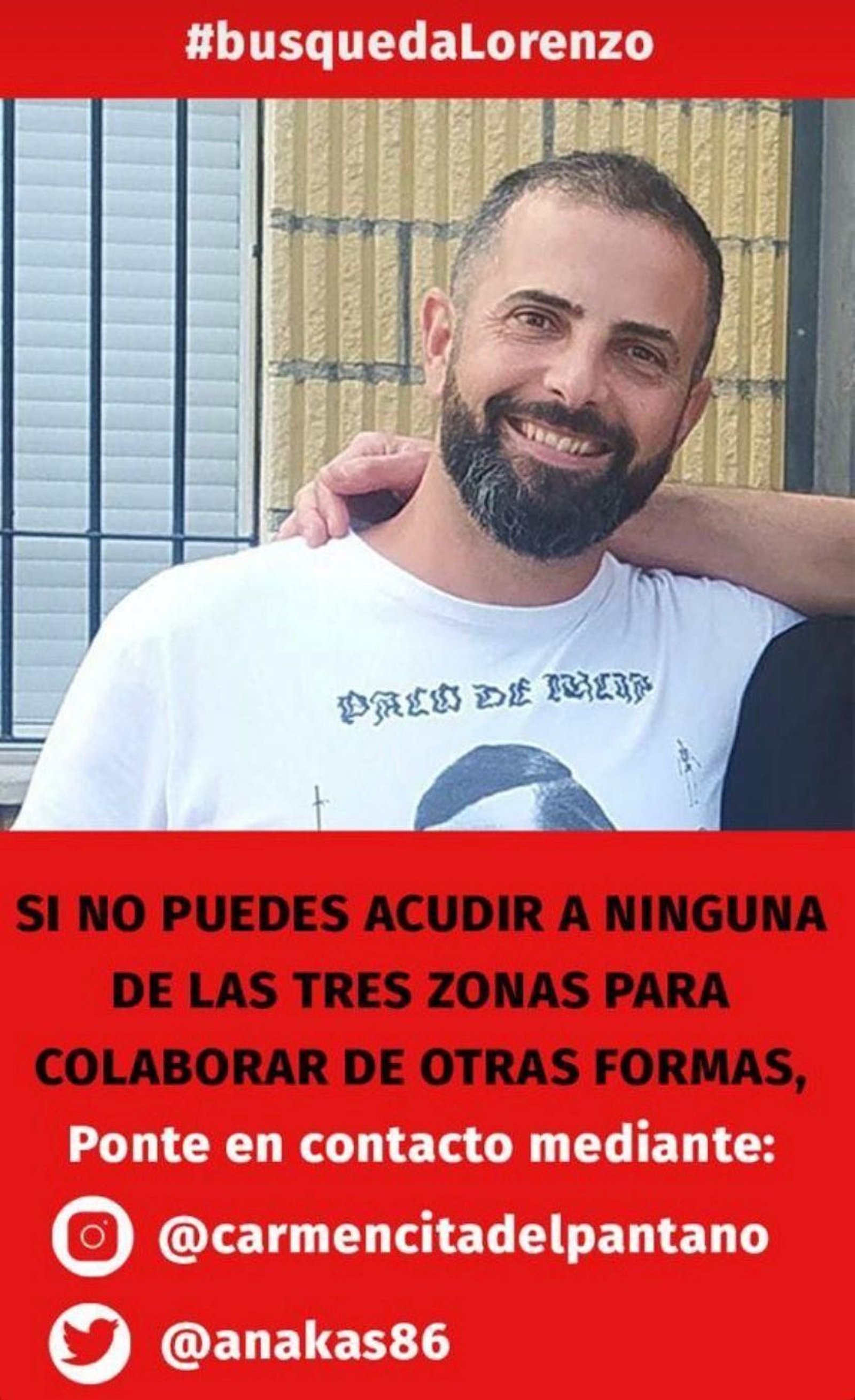 Continúa la búsqueda de Lorenzo Román en Granada: hoy se recorren estas tres zonas