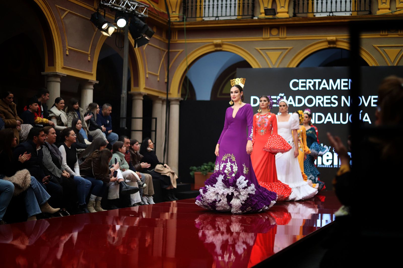 Huelva Flamenca 2023. Imágenes del Certamen de Diseñadores Noveles de Andalucía