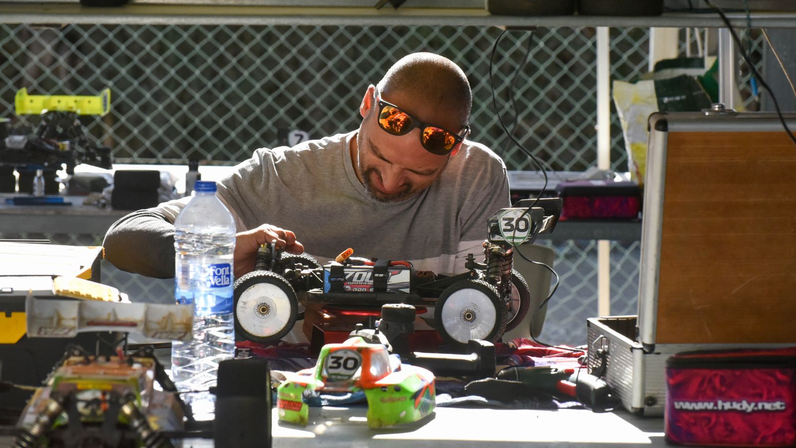 Las fotos del Campeonato Andaluz de coches de radio control en el circuito RC 'El Estrecho' en San Roque