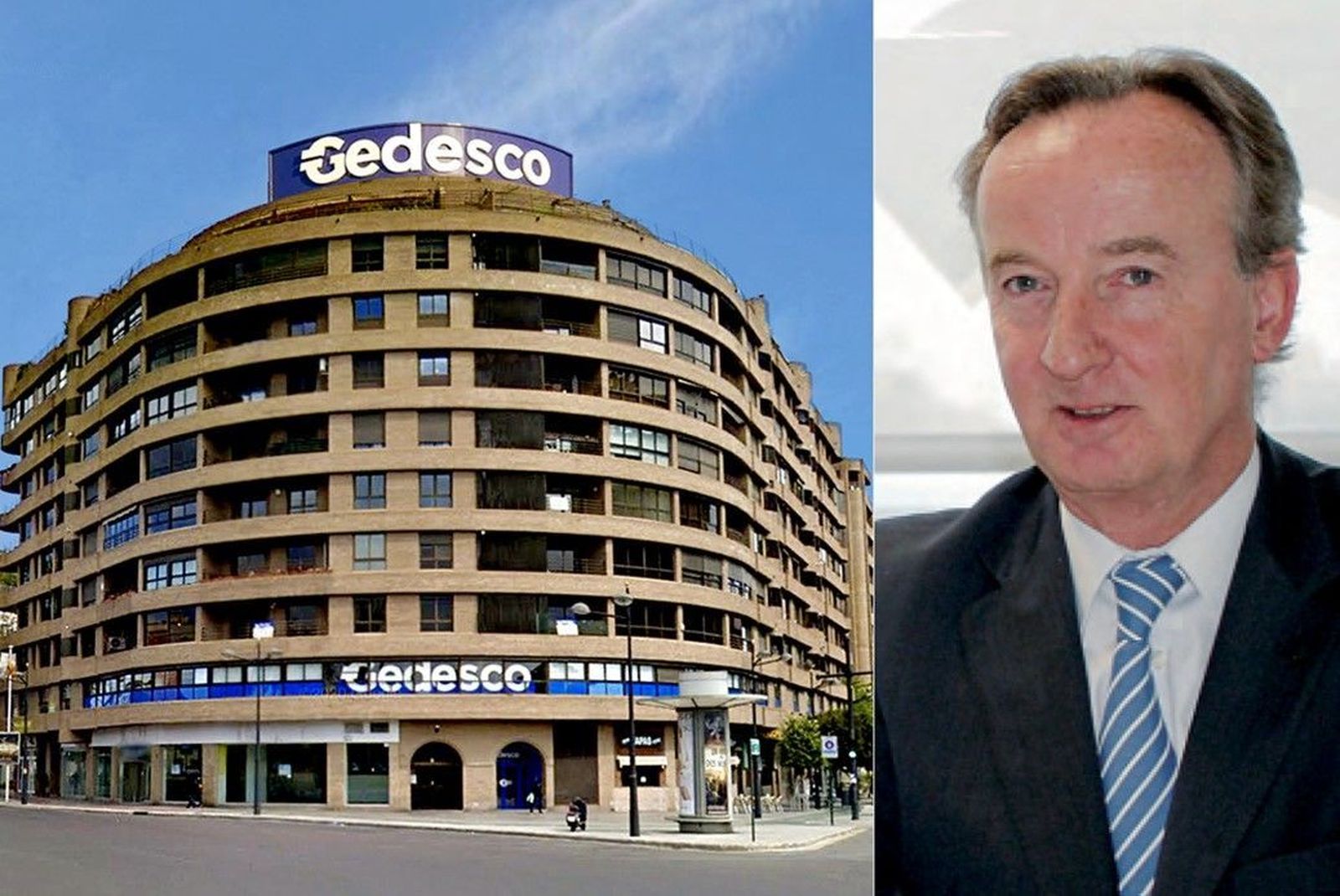 Sede de Gedesco en Valencia y Antonio Aynat, fundador y CEO de Gesdeco.