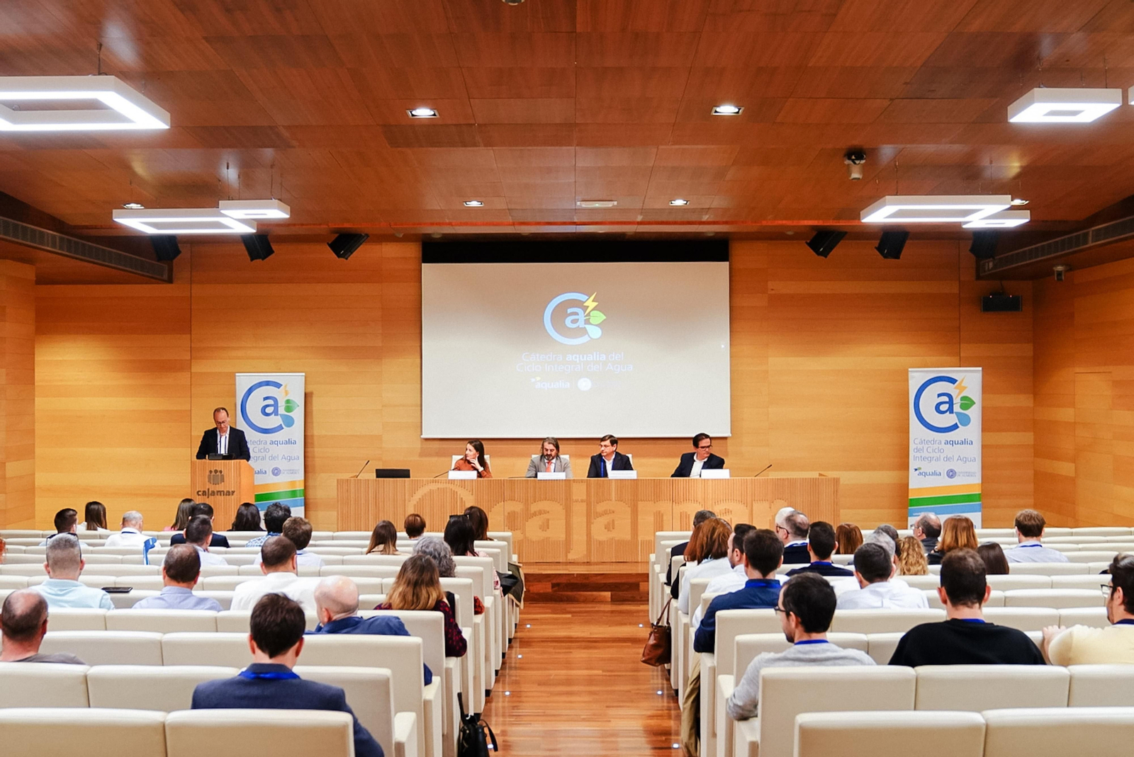 Acto de la Cátedra Aqualia–UAL por el Día Mundial del Agua.