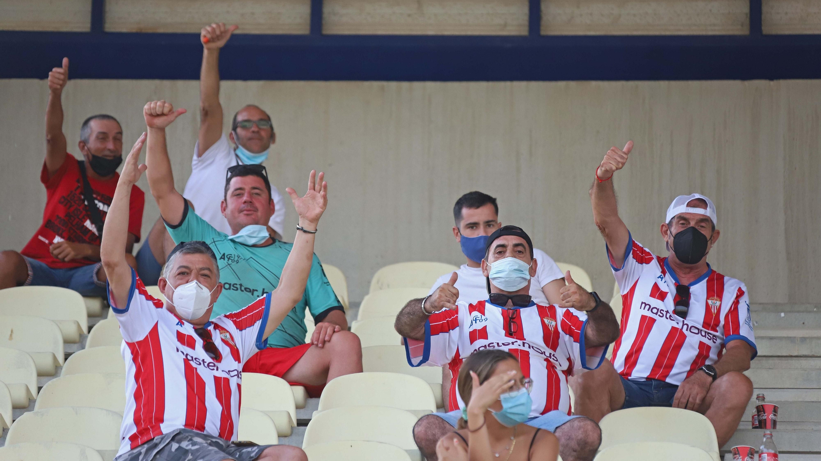 Las mejores fotos del Algeciras - Al Arabi de pretemporada
