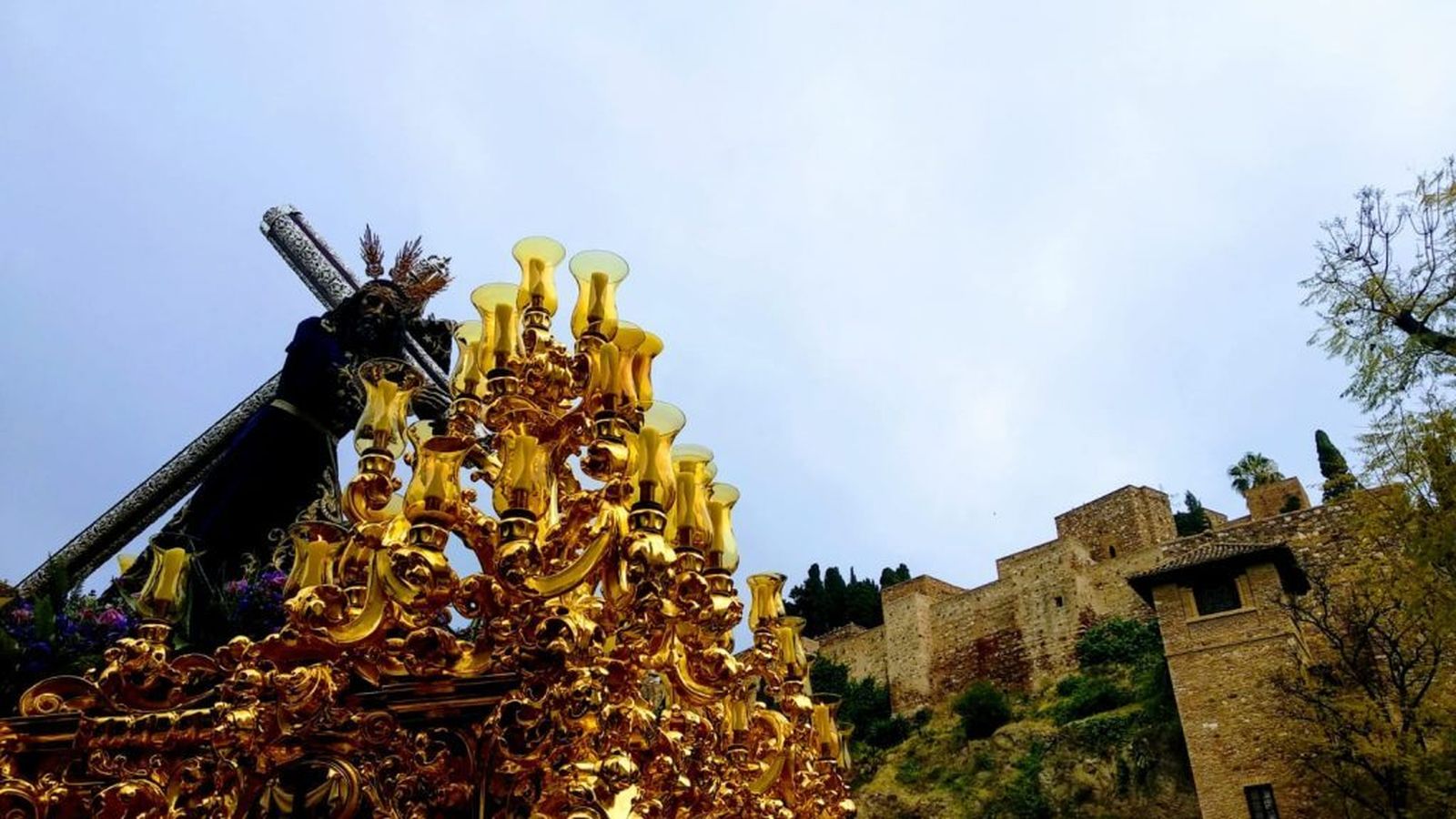 Trono de Jesús el Rico de Málaga
