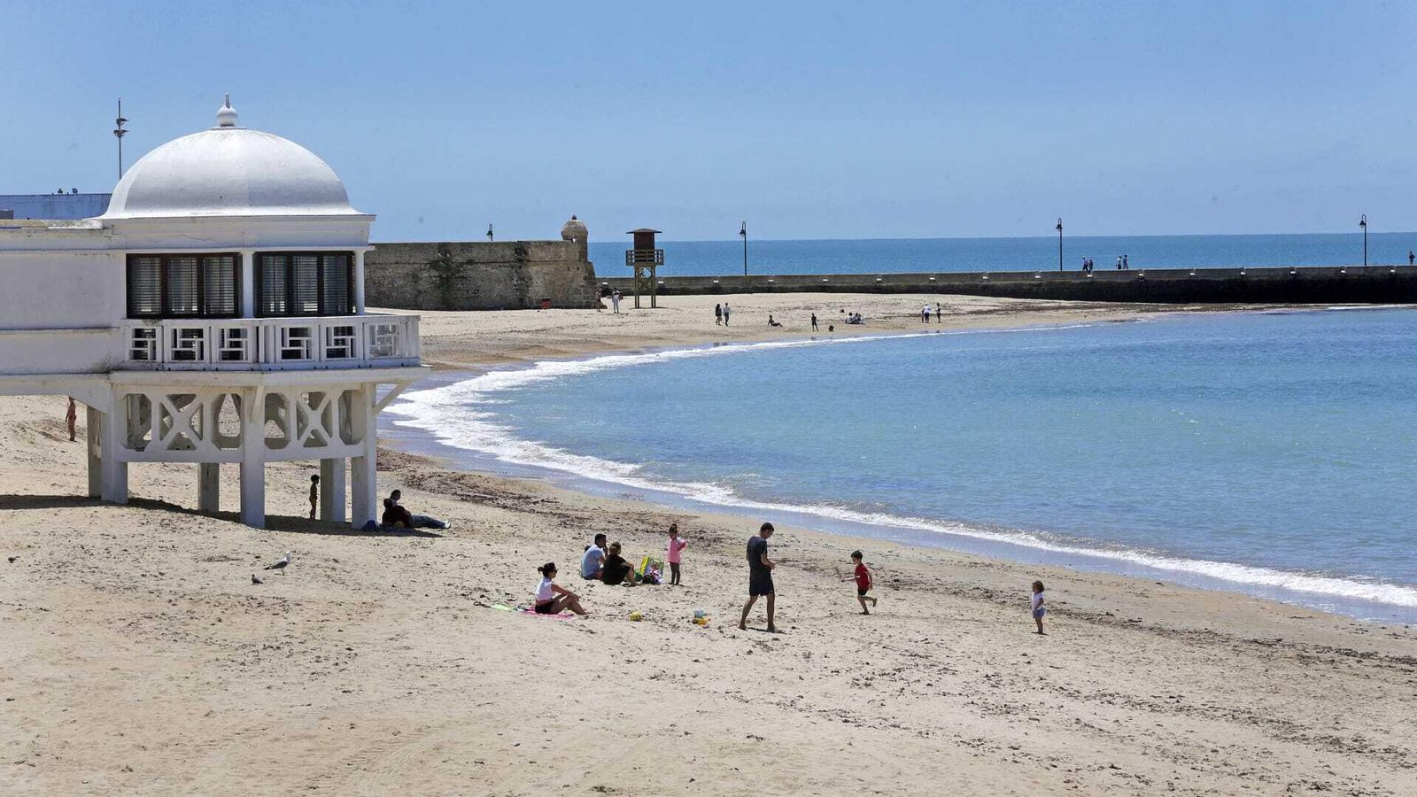 Una imagen reciente de La Caleta.
