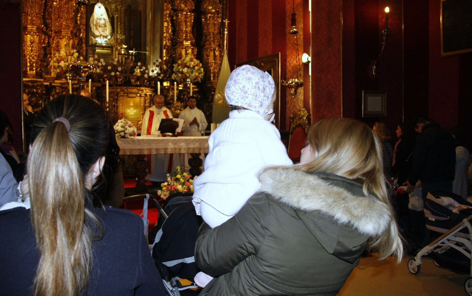 Presentación de los niños a la Patrona por la Candelaria
