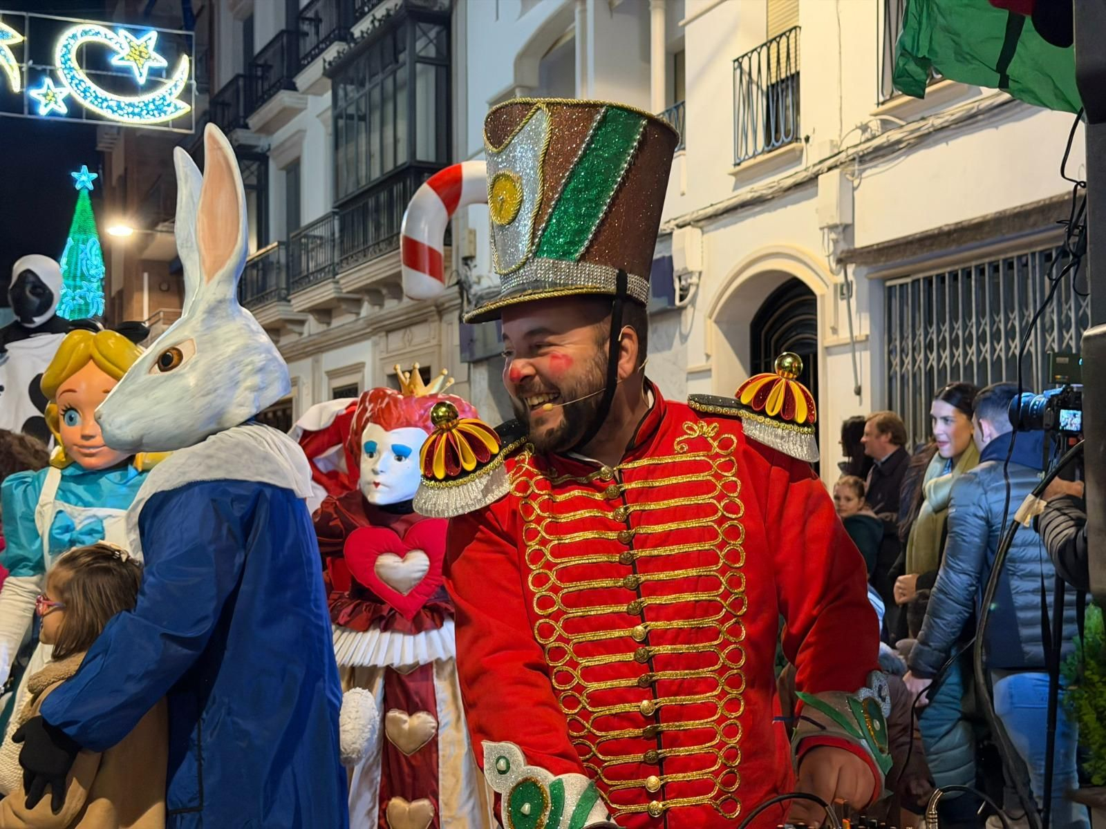 Inauguración del alumbrado especial de Navidad en Montilla