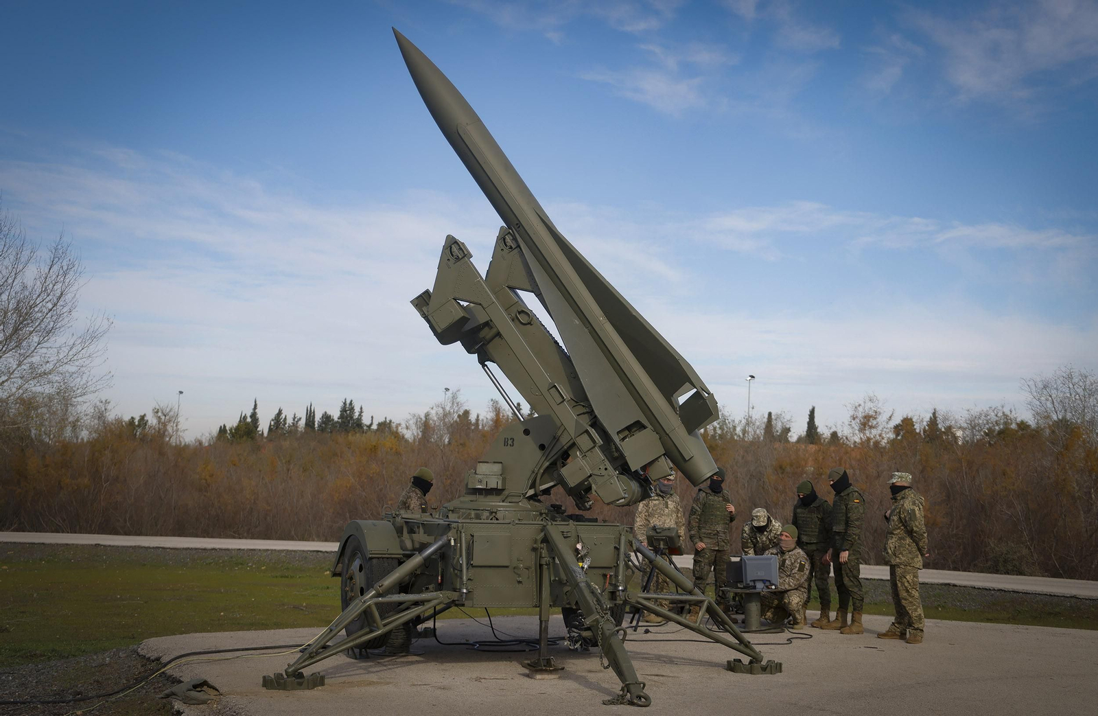 Militares ucranianos reciben formación en Sevilla por parte del Ejército, todas las imágenes