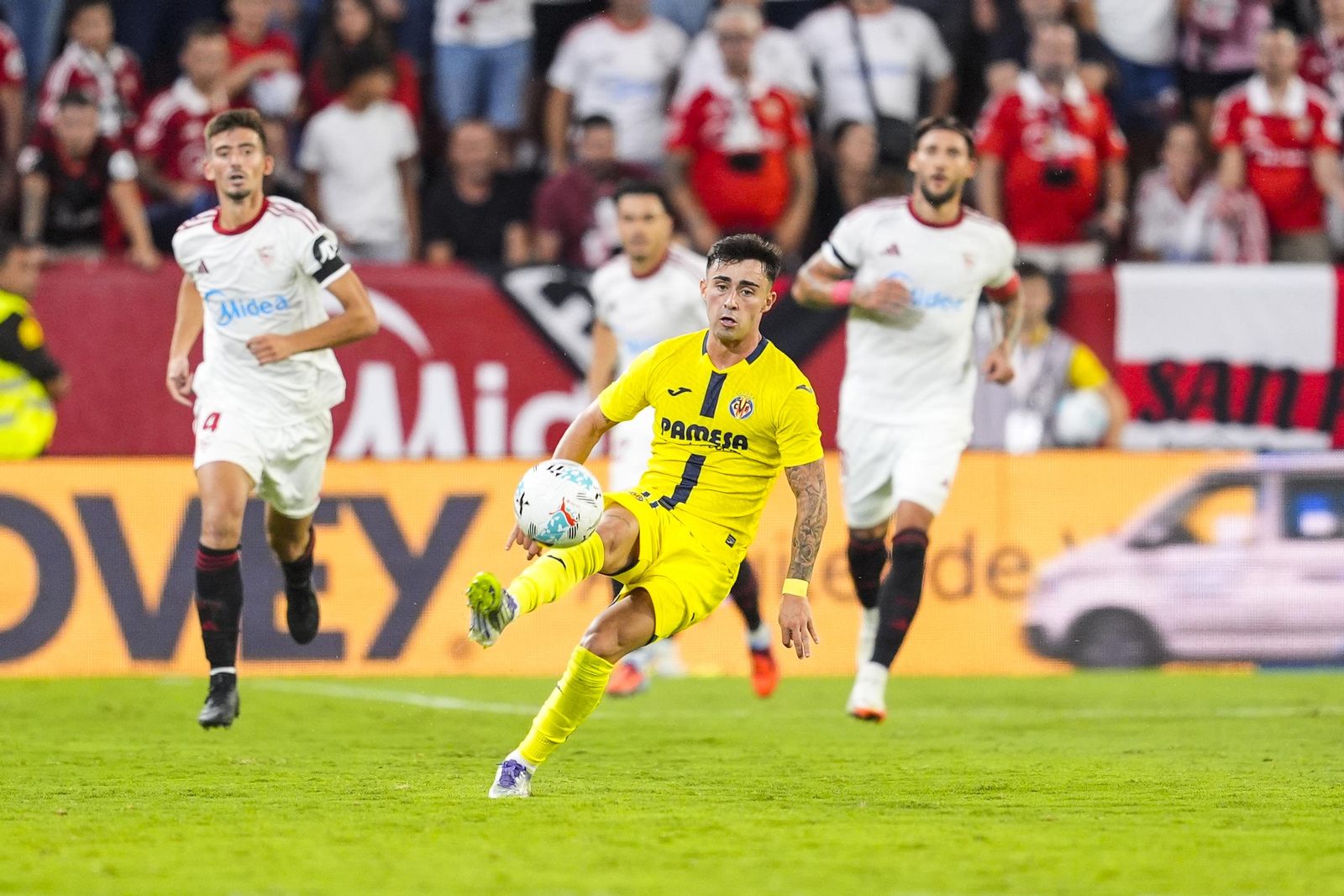 Las fotos del Sevilla-Villarreal