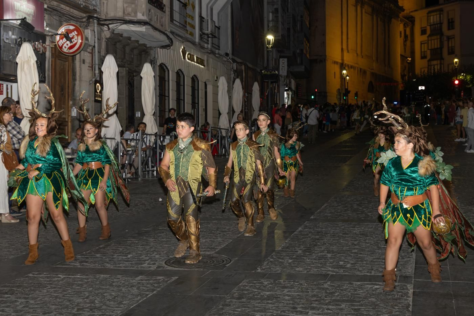 Así vivió Jaén el Pasacalles del Lagarto de la Magdalena.