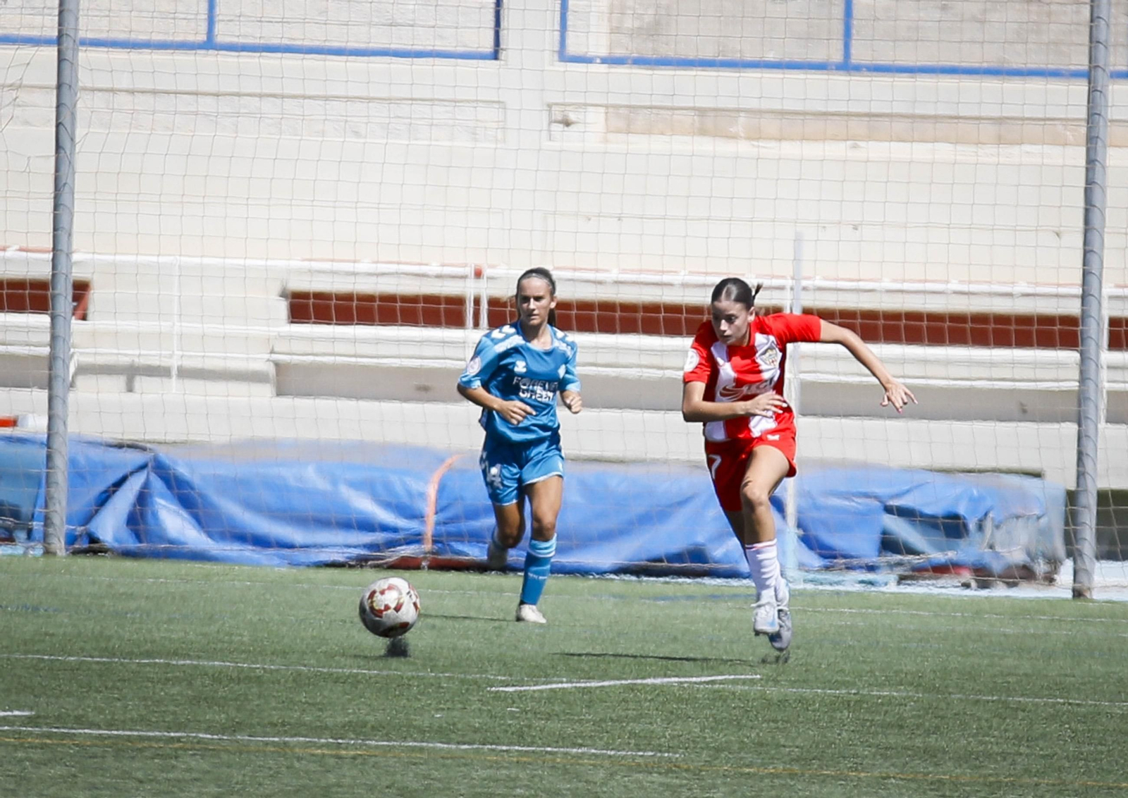 Las imágenes del partido de fútbol del Almería femenino contra el Betis B