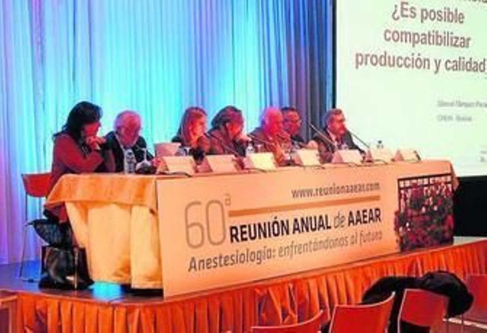 Inauguración de la 60 reunión anual de Aaear.