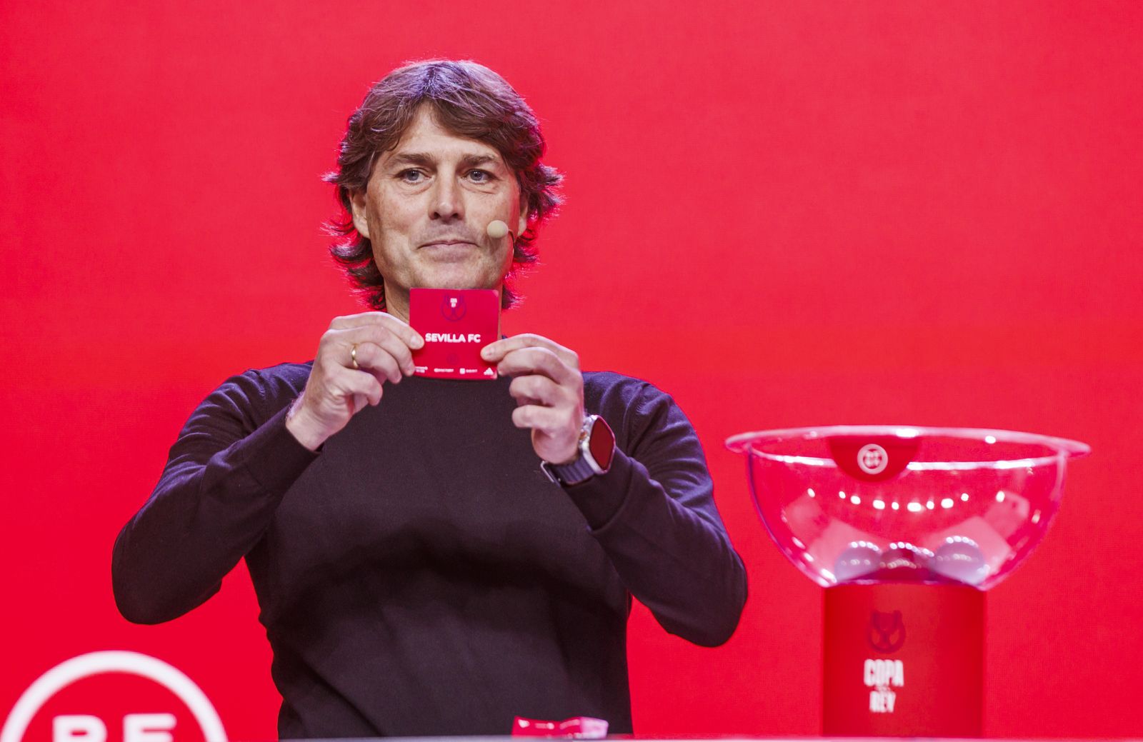 Las fotos del sorteo de la Copa del Rey