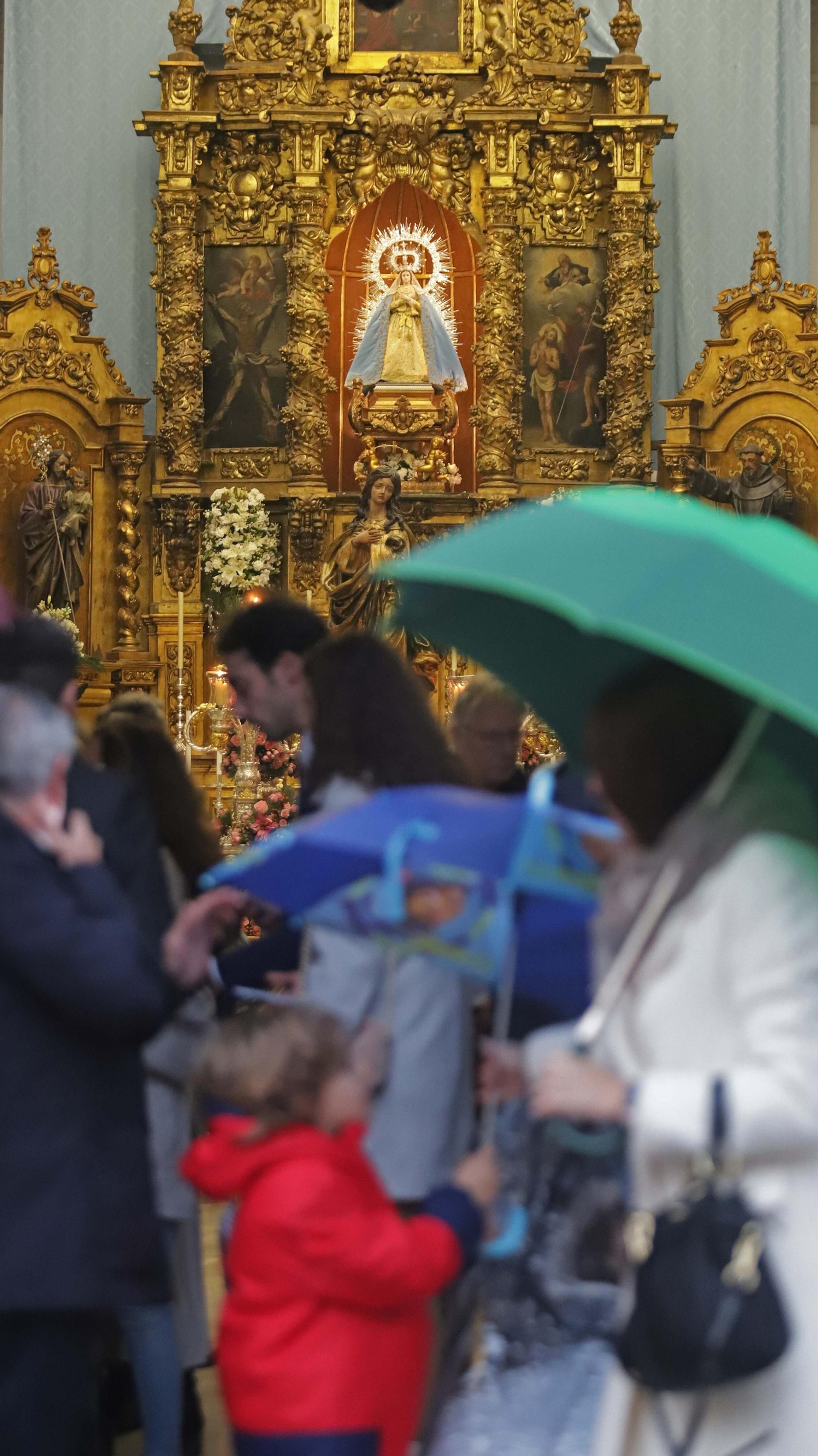 Fotos de la veneración de la Inmaculada Concepción en La Línea