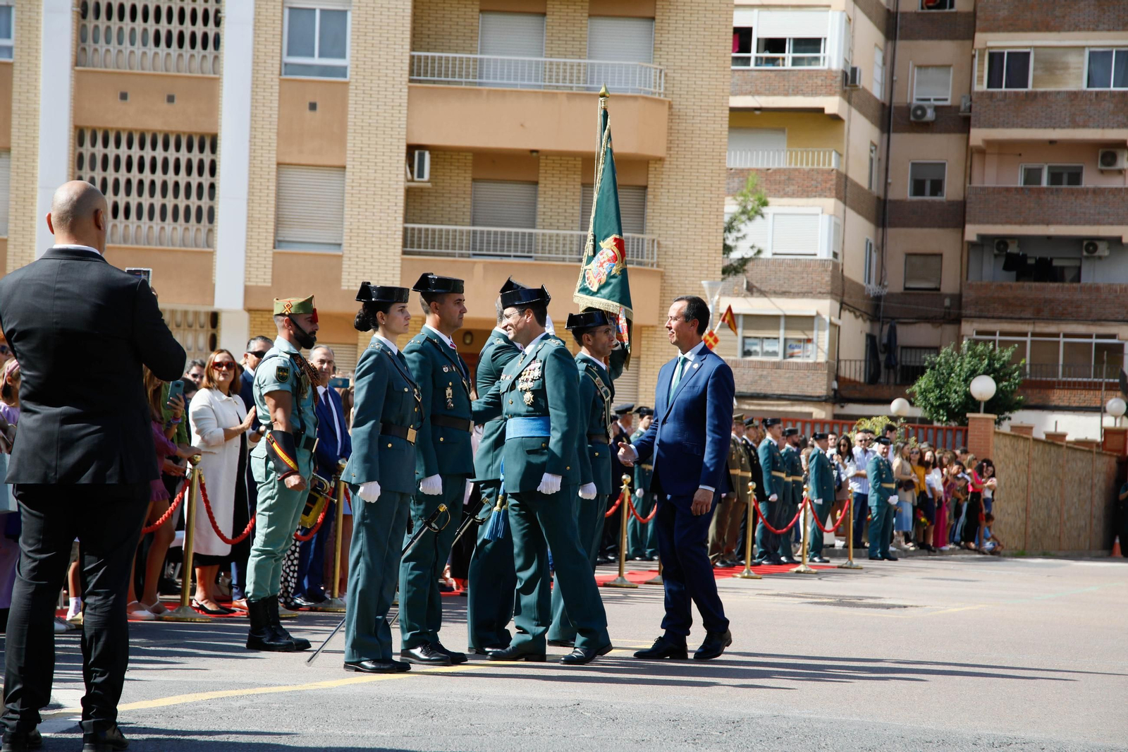 Los actos de la Guardia Civil en honor a la Virgen del Pilar, en imágenes