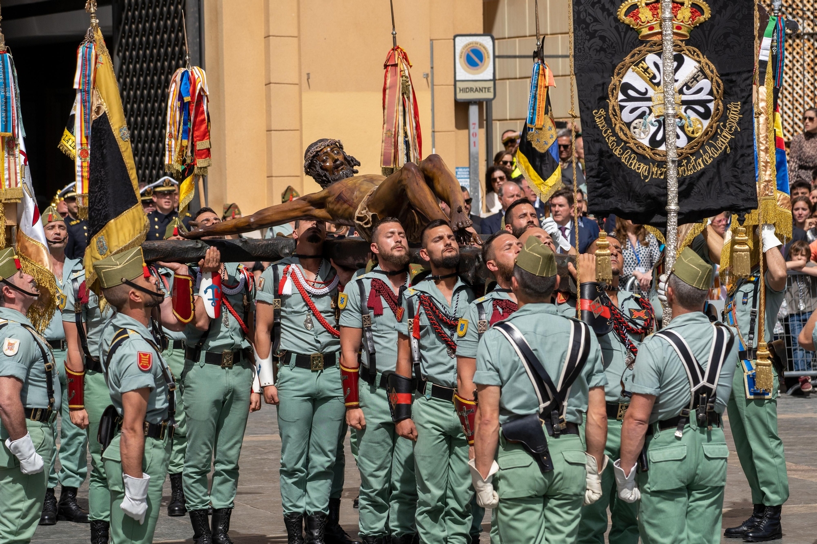 Las fotos de la Legión en la Semana Santa de Málaga 2023 Las fotos de la Legión en la Semana Santa de Málaga 2023