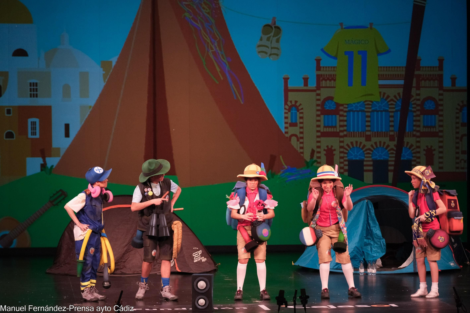 Cuarteto Campamento de verano gaditano el tío Chano