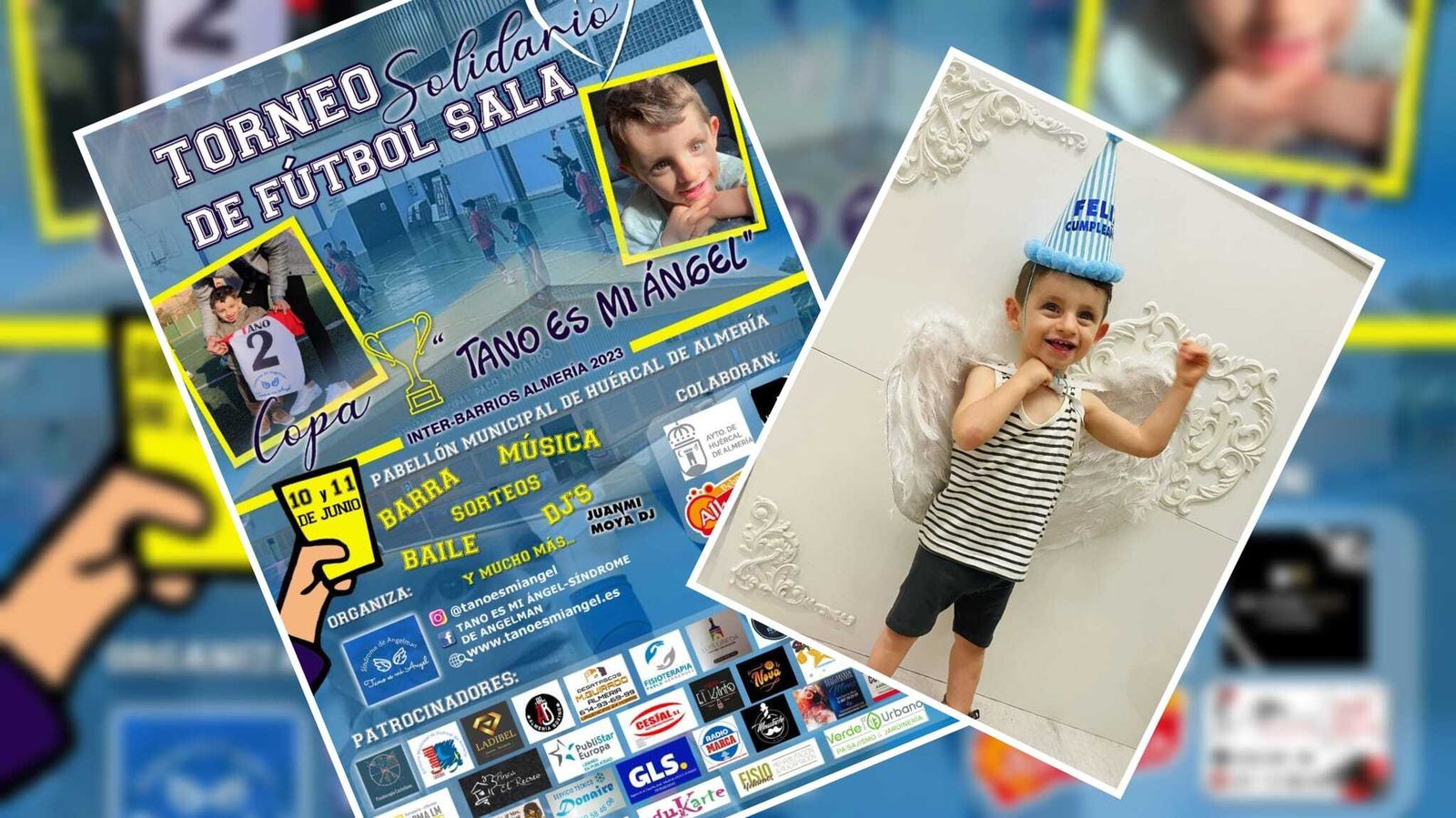 Torneo de fútbol sala en beneficio de Tano.