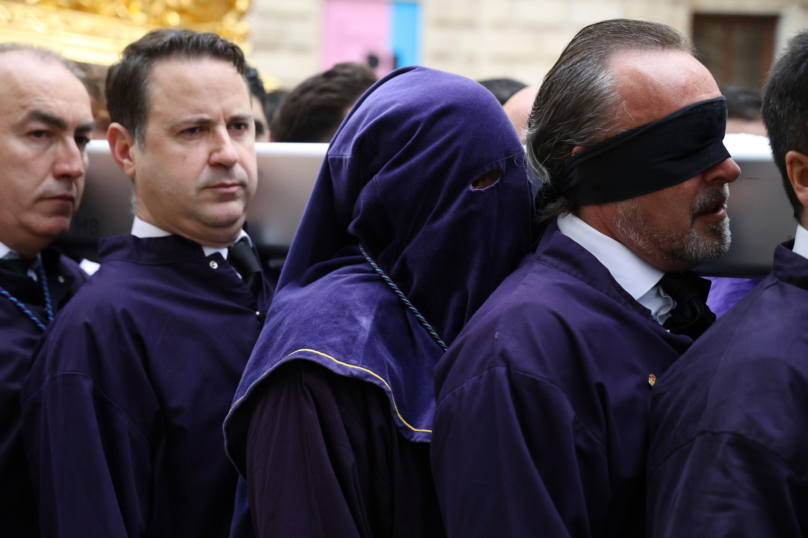 El Rico en el Miécoles Santo en Málaga, en imágenes
