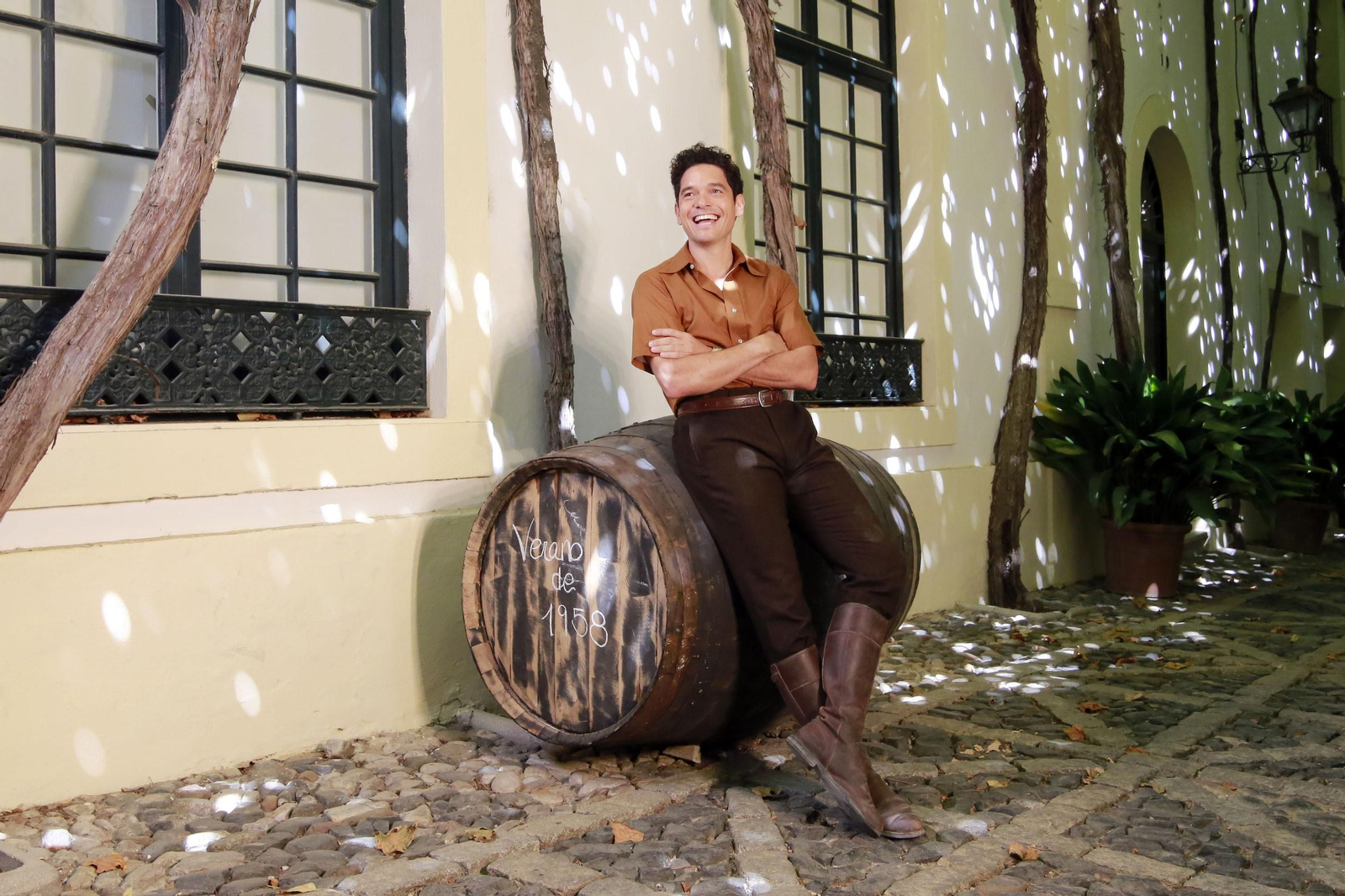 Imágenes del rodaje de la película 'El verano que vivímos' en González Byass