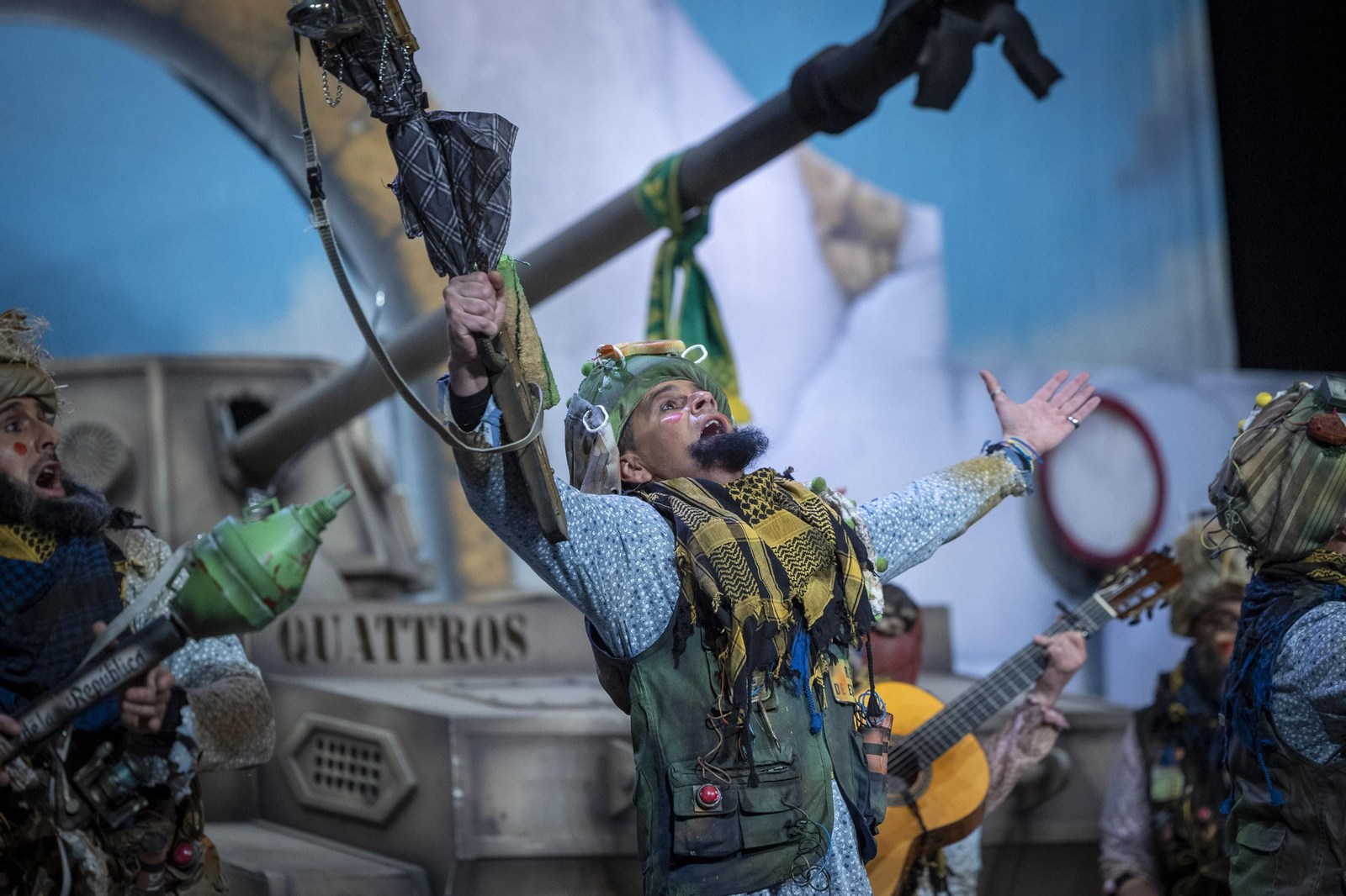 Chirigota 'Frente talibán de la república irreverente de Kadikadistán'