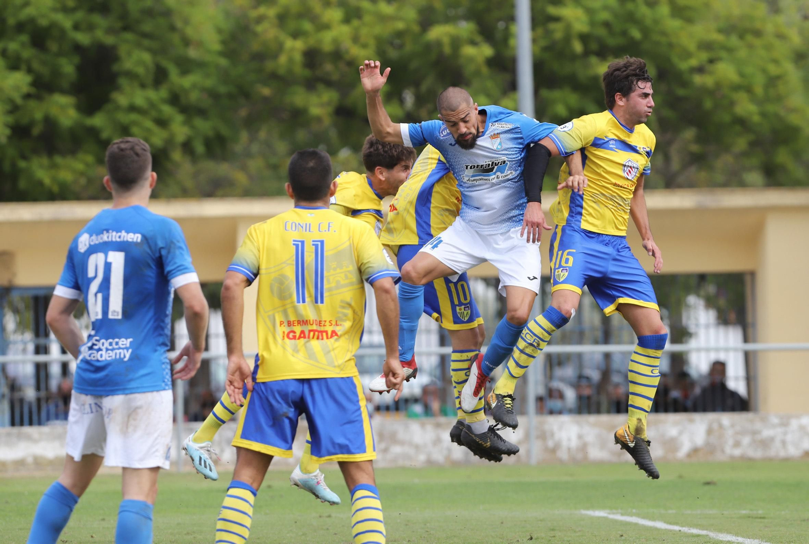 Imágenes del partido Xerez CD - Conil