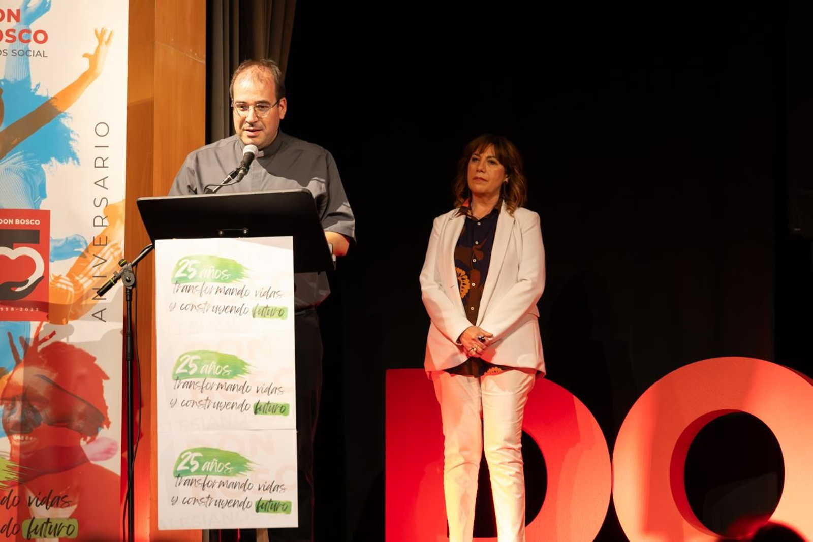 Celebración del 25 aniversario de la Fundación Don Bosco