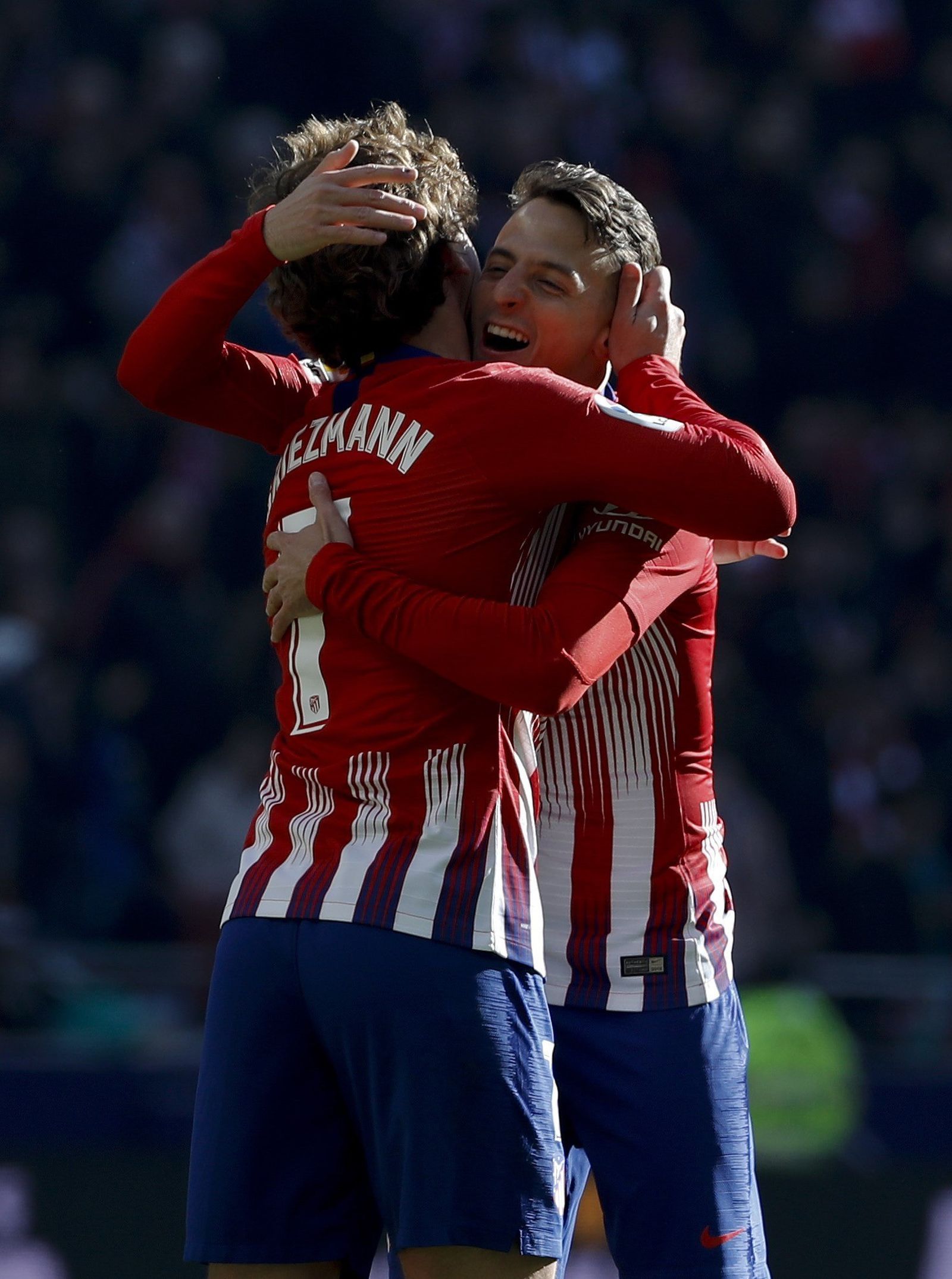 El Atlético de Madrid-Levante, en imágenes