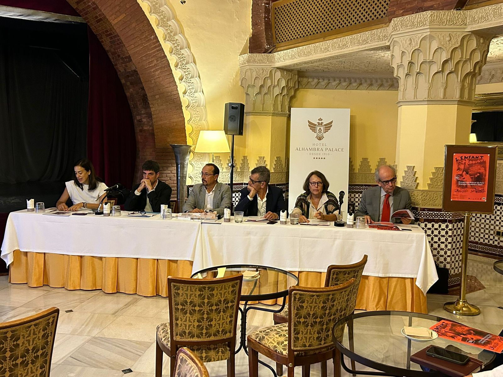 La 30 edición de los Encuentros Manuel de Falla ha sido presentada este viernes en el Hotel Alhambra Palace.