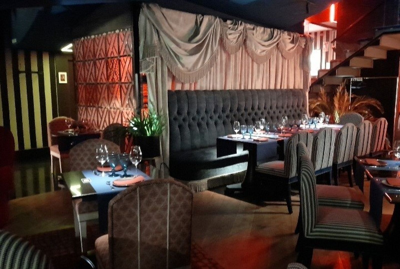 Interior de Els3cr3to,  restaurante de Madrid