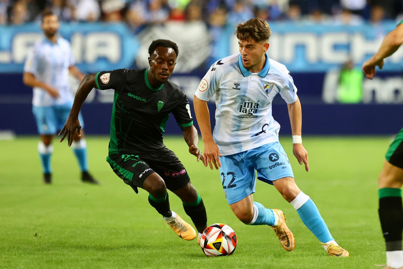 El Málaga CF-Córdoba, en fotos